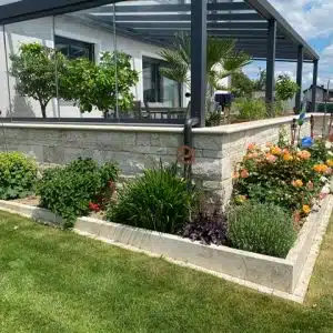 Granit Dunkelgrau Anthrazit  Terrassenplatten