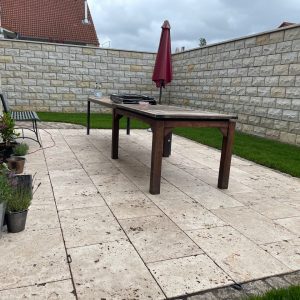 Travertin Naturel Terrassenplatten