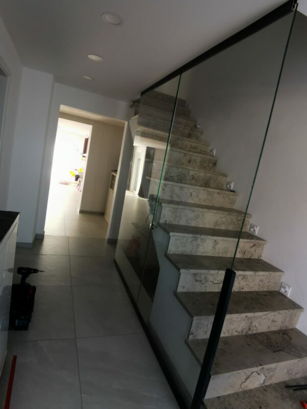 Treppengeländer Glas