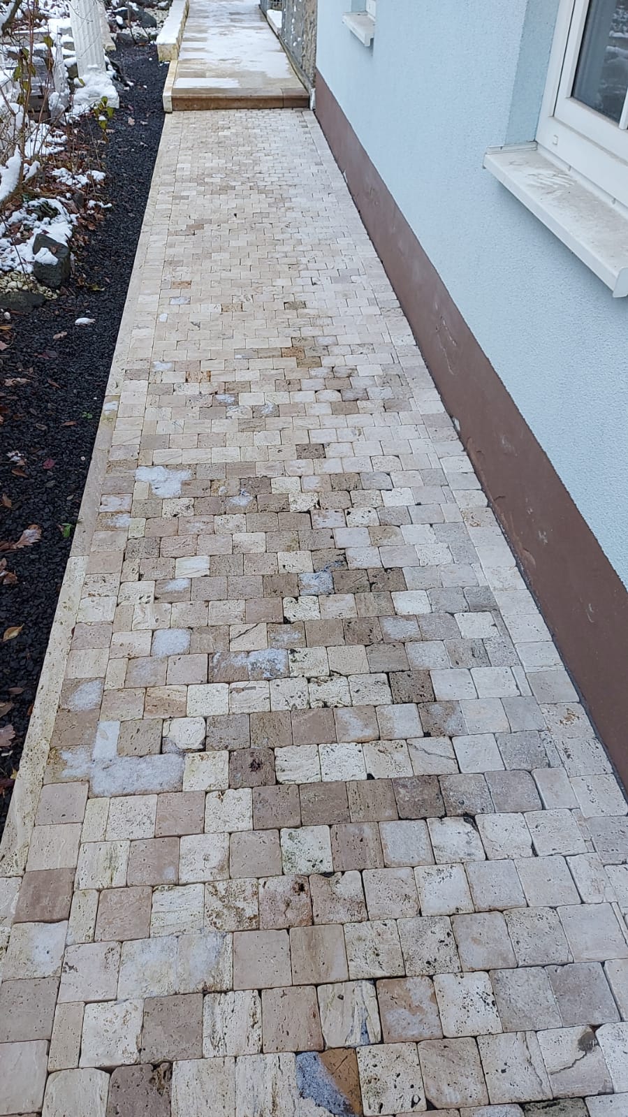 Granit Dunkelgrau Anthrazit  Terrassenplatten