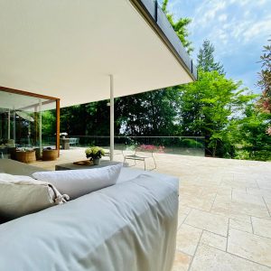 Travertin Light Antik Terrassenplatten