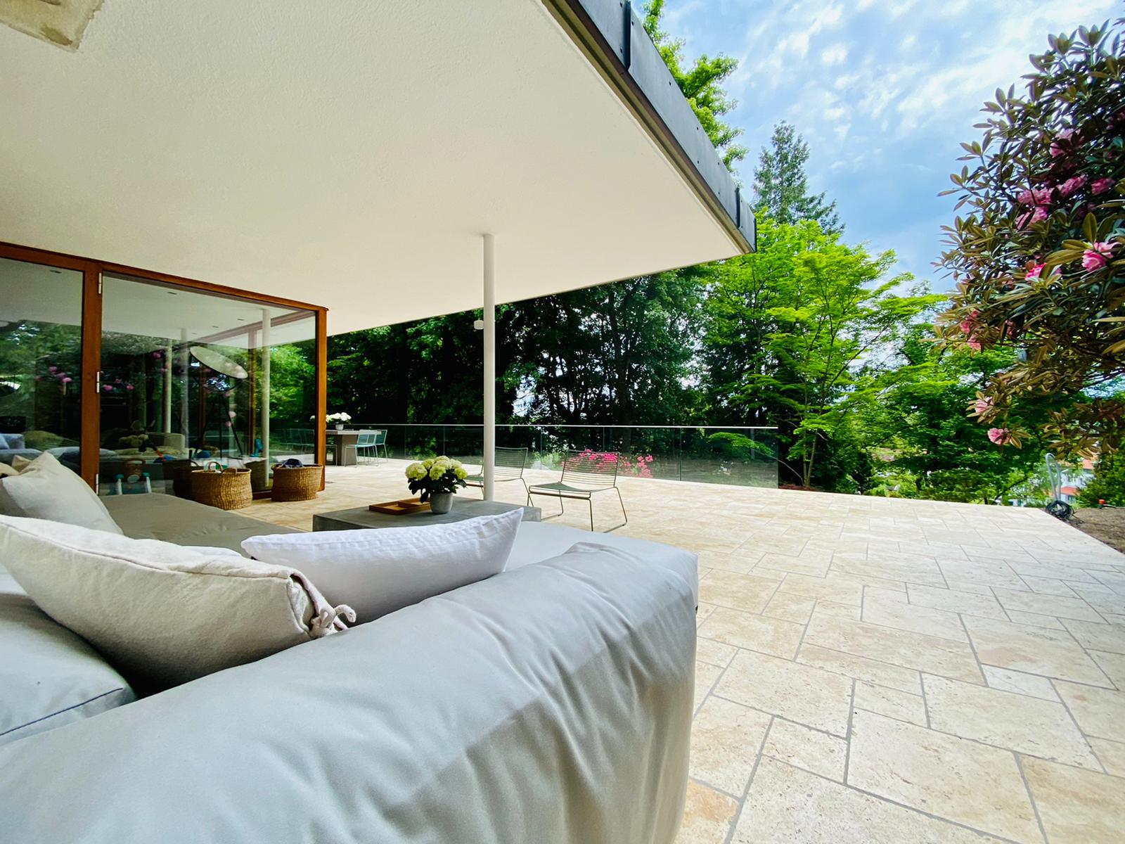 Travertin Light Antik Terrassenplatten