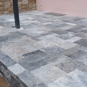 Kalkstein Silber Grey Terrassenplatten