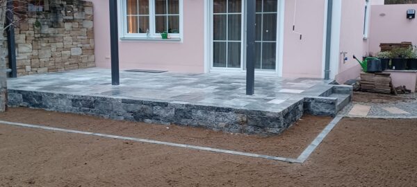 Kalkstein Silber Grey Mauersteine