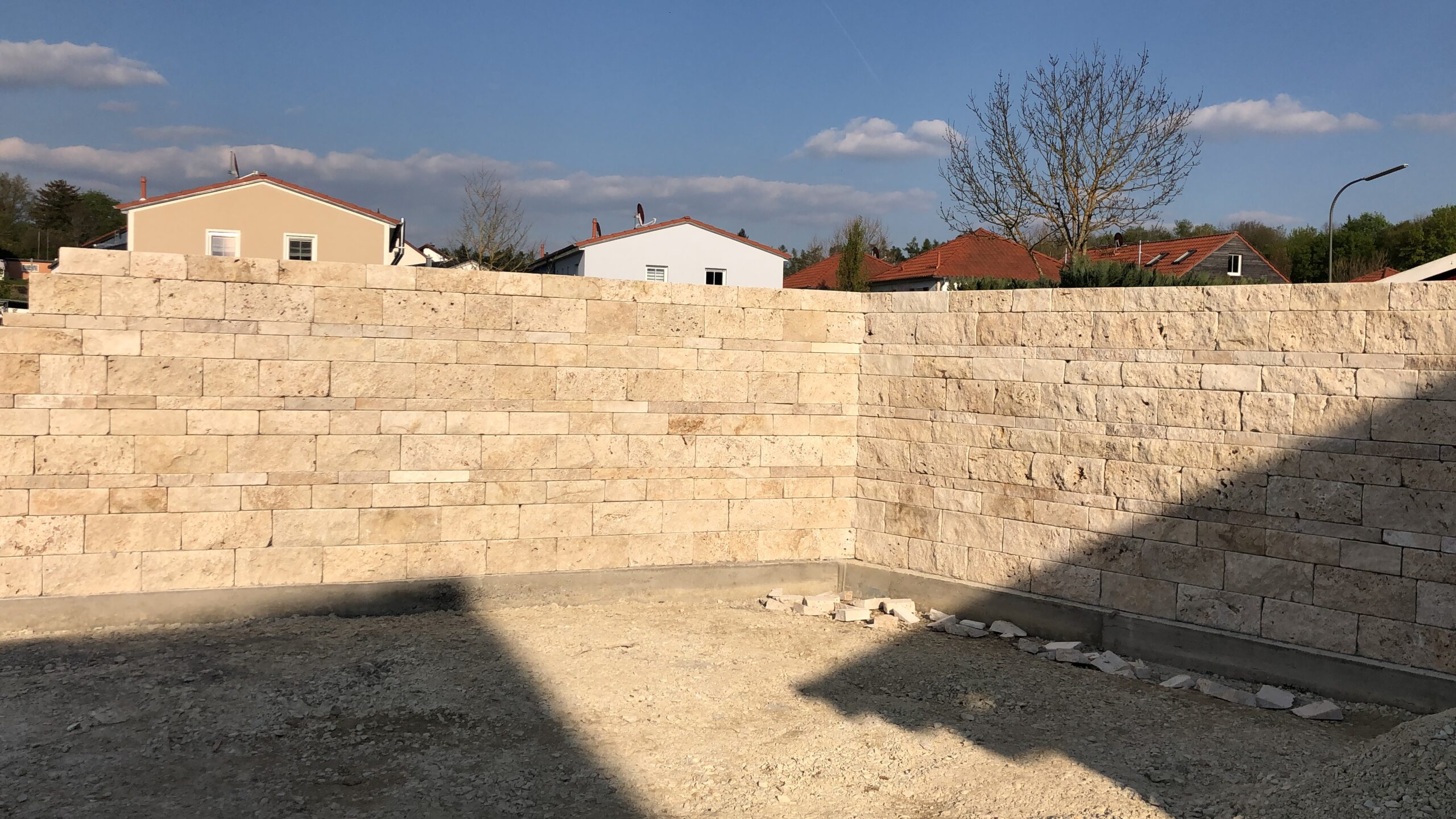 Travertin Gold Terrassenplatten - Görsel 41