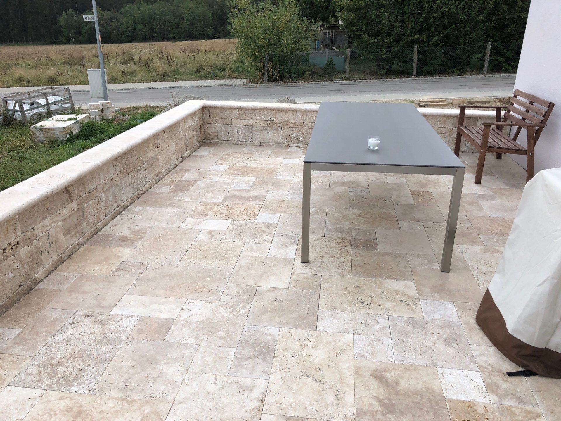 Travertin Assos Terrassenplatten