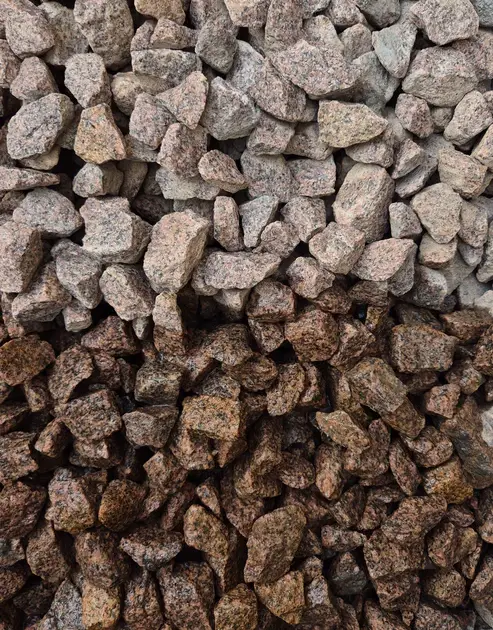 Granitsplitt | Rot/Braun | 16-22mm