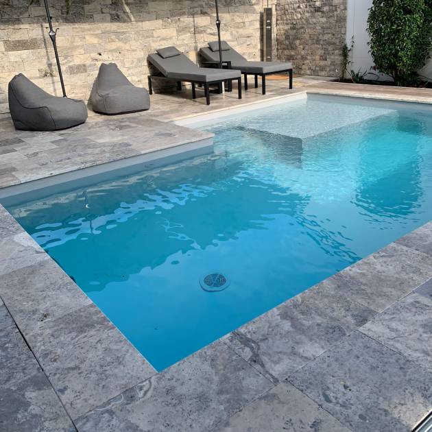 Travertin Silber Terrassenplatten