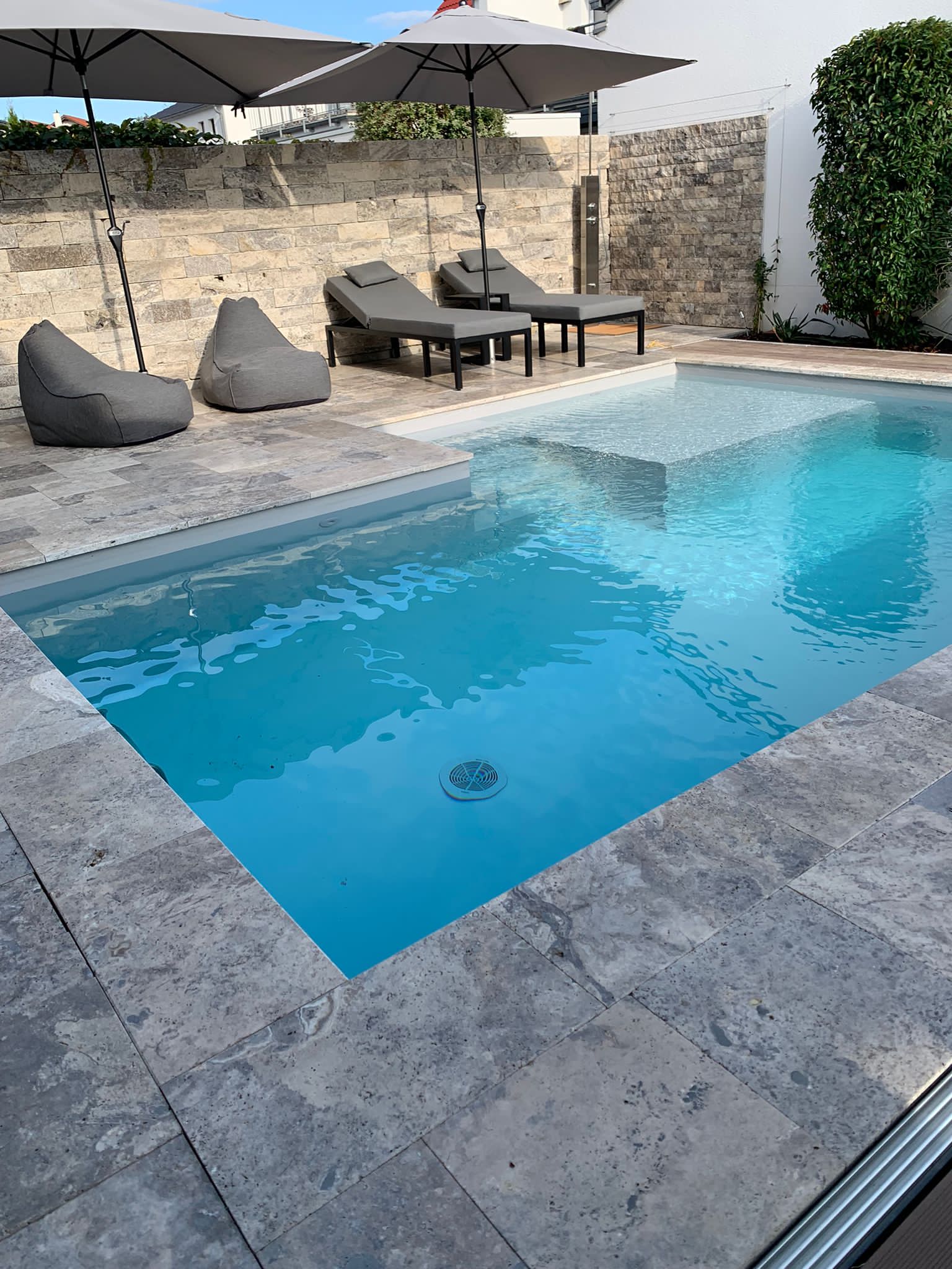 Travertin Silber Terrassenplatten