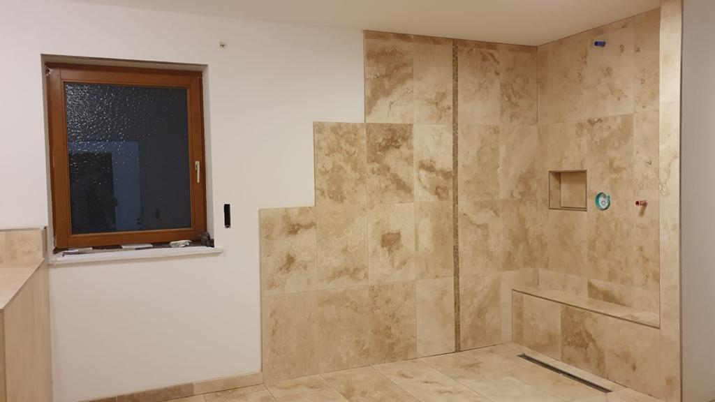 Travertin Gold Terrassenplatten - Görsel 37