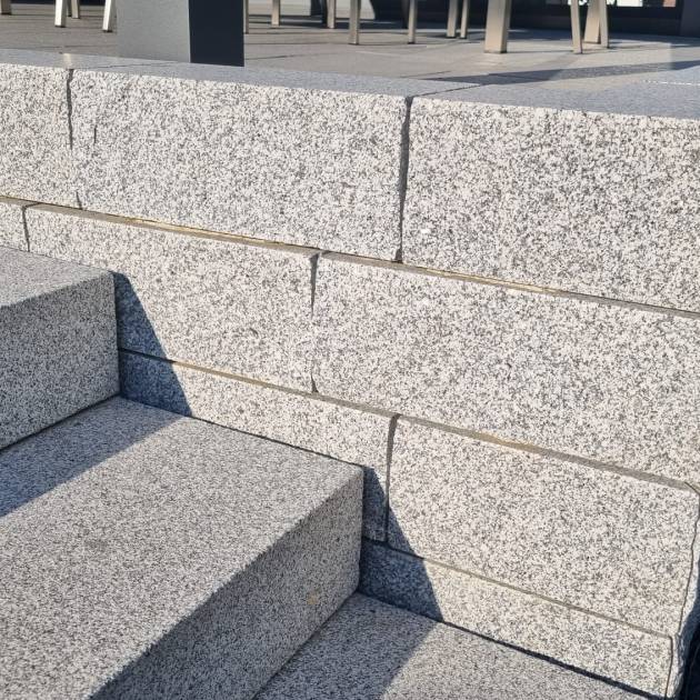 Granit Bergama Grey Mauersteine 15x20x40cm