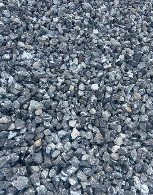 Alpinsplitt Grau-Anthrazit | 16mm - 22mm | Weiß Geaddert