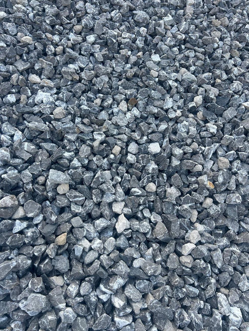 Alpinsplitt Grau-Anthrazit | 16mm - 22mm | Weiß Geaddert