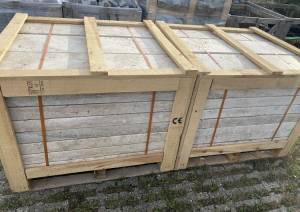 Travertin Classic Randsteine 100×30×7,5 cm – geschliffen & gebürstet