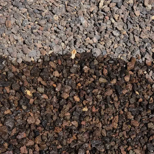 Lavasplitt Rot/braun | 2mm - 8mm