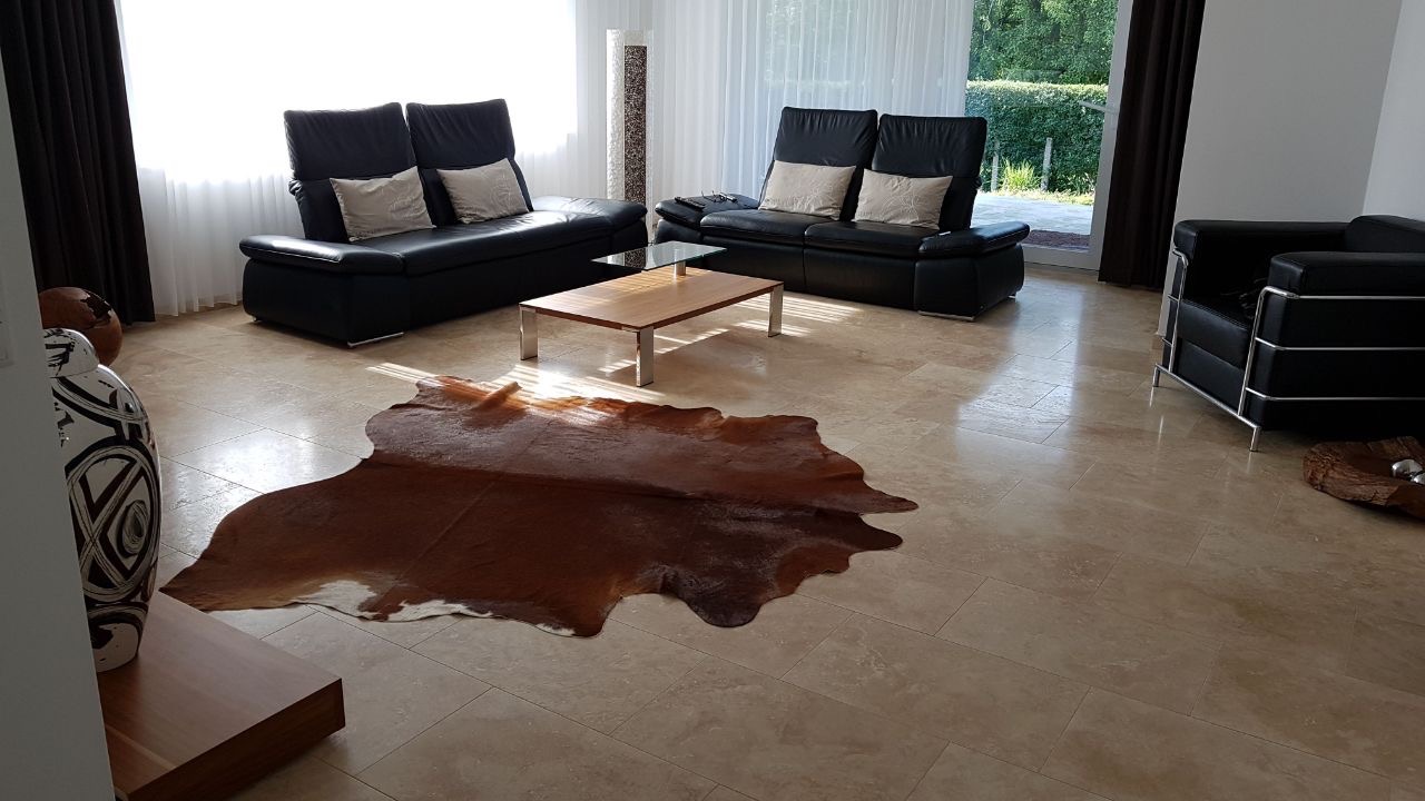 Travertin Gold Terrassenplatten - Görsel 54