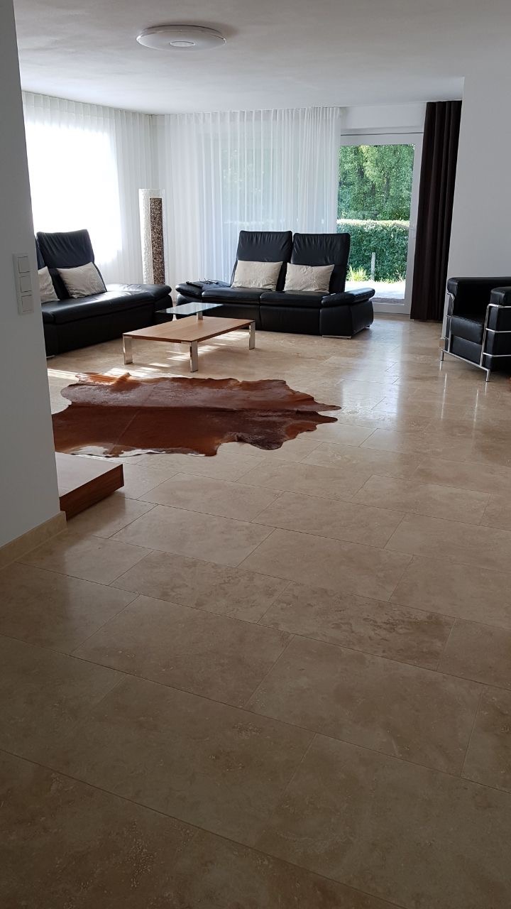 Travertin Gold Terrassenplatten - Görsel 59