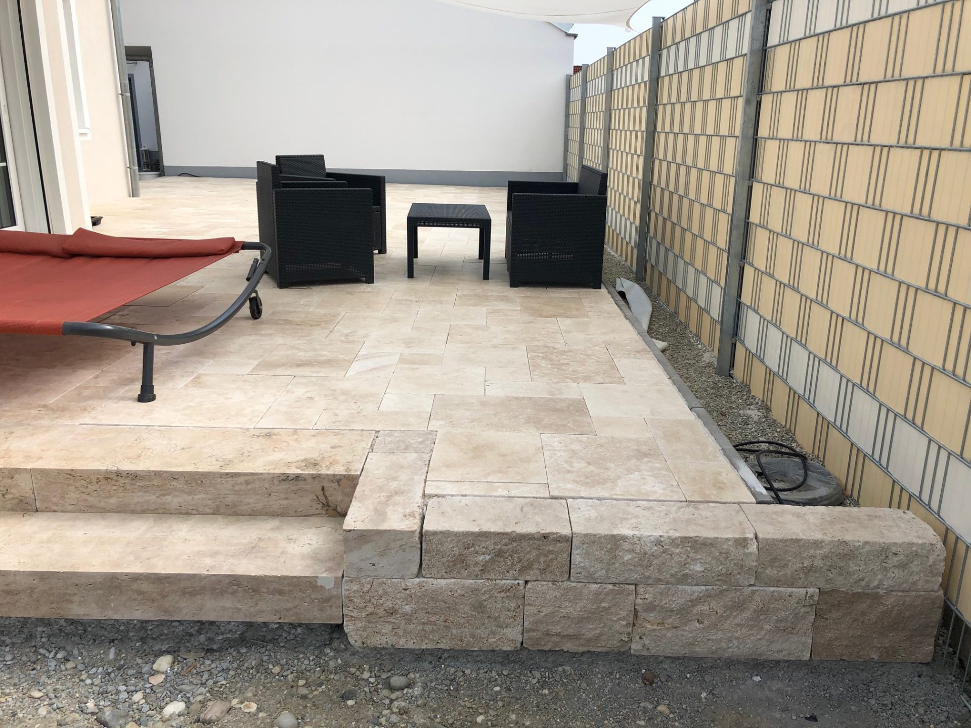 Travertin Miletos Terrassenplatten - Görsel 3