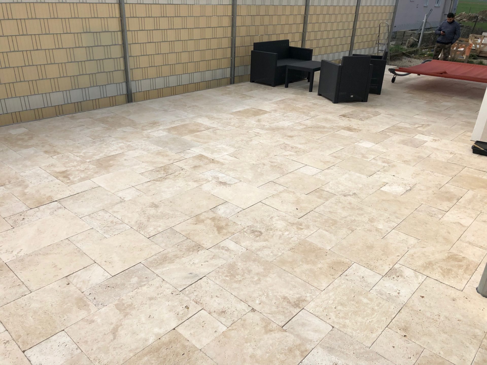 Travertin Miletos Terrassenplatten - Görsel 6