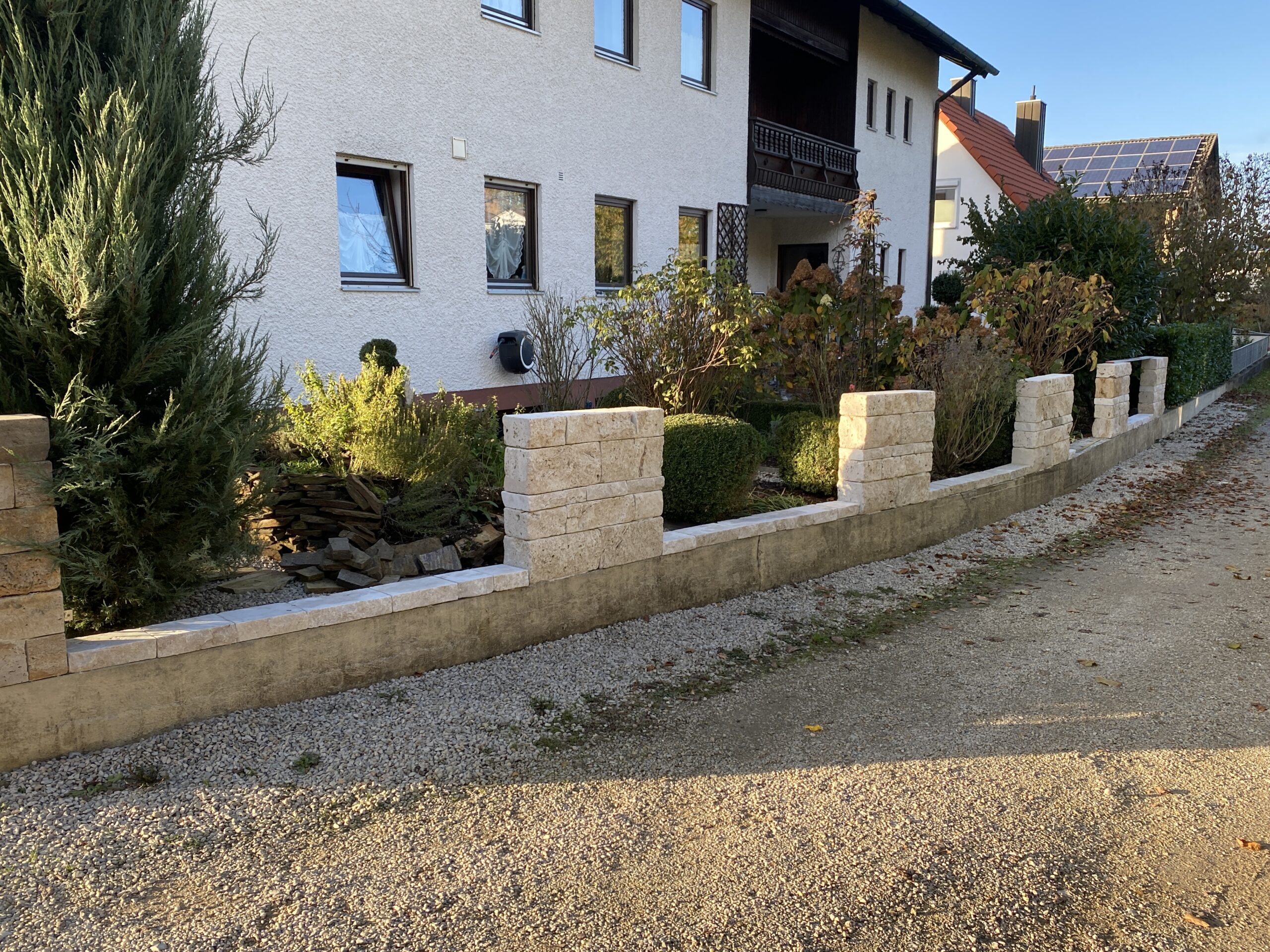 Travertin Gold Terrassenplatten - Görsel 64