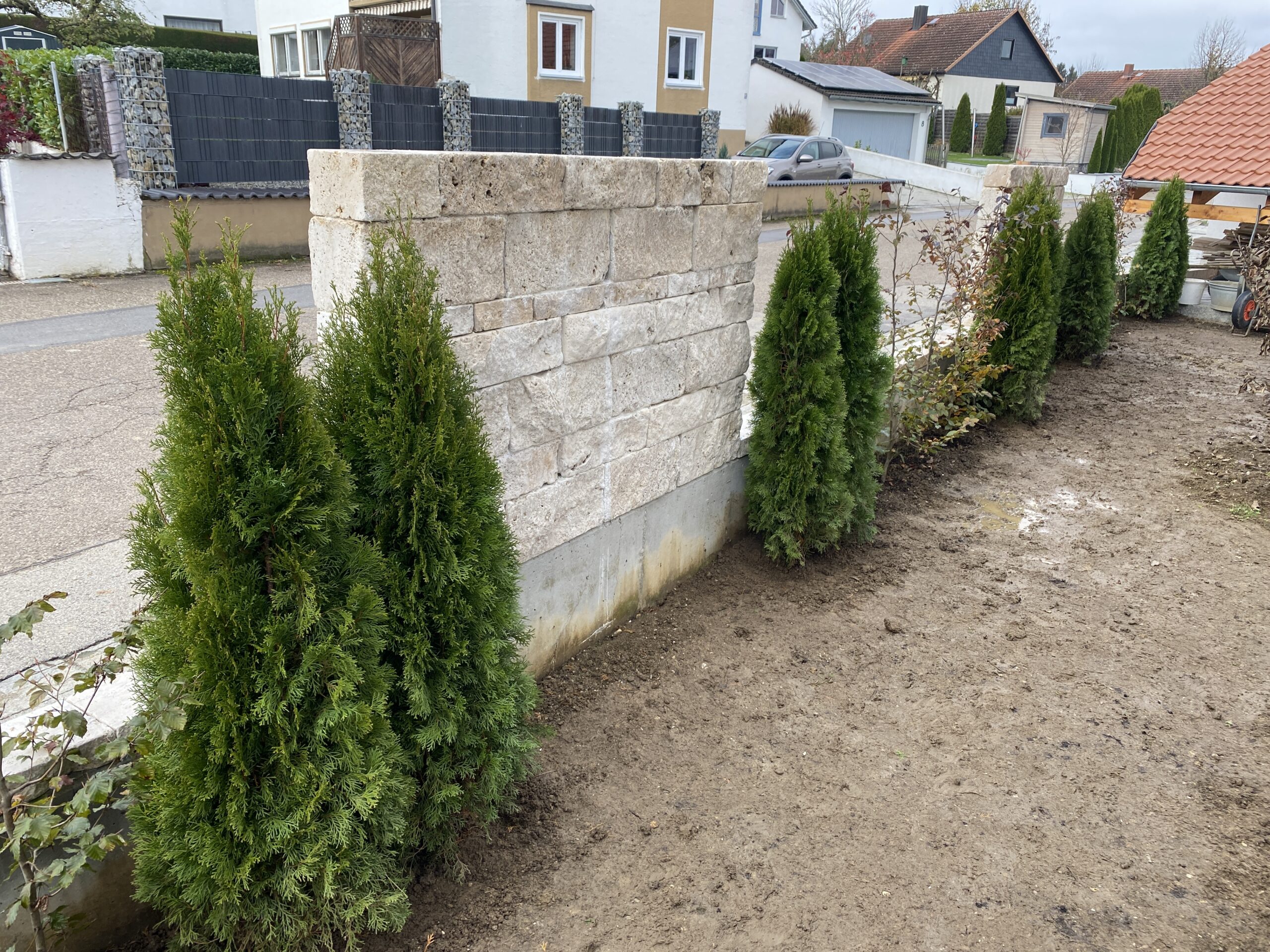 Travertin Gold Terrassenplatten - Görsel 65