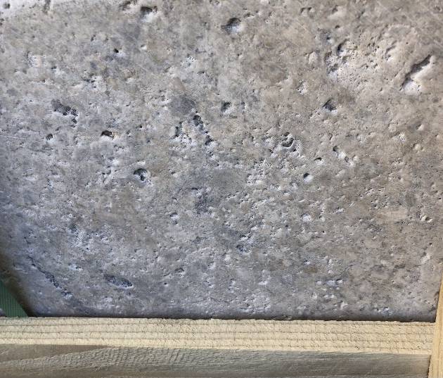 Travertin Silber Randsteine