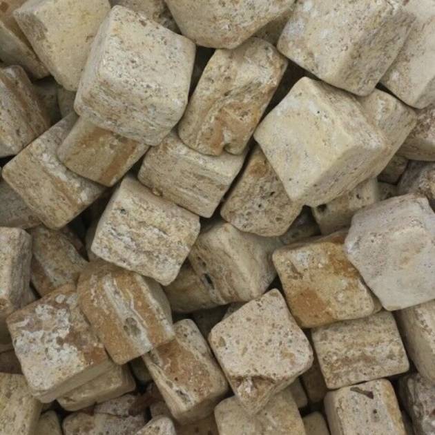 Travertin Gold Pflastersteine