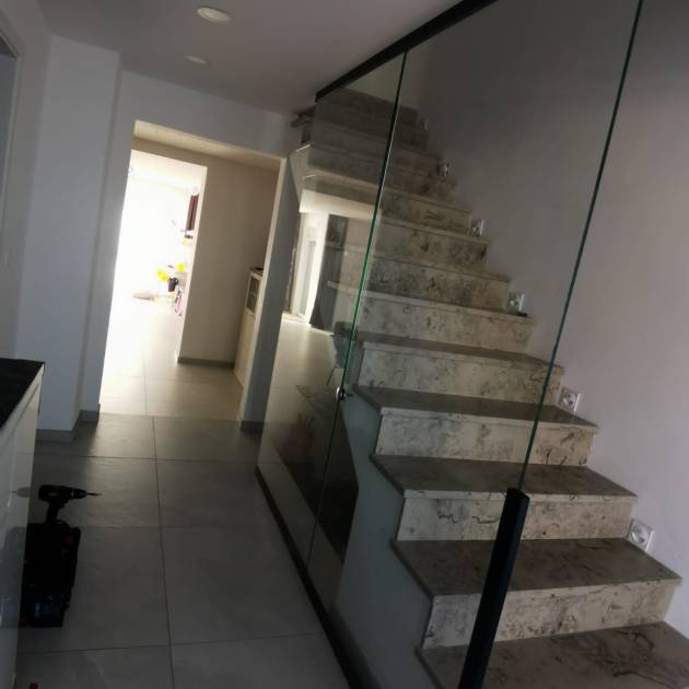 Treppengeländer Glas