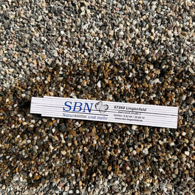 Moränesplitt bunt 2–5 mm – Pflastersplitt & Ziersplitt für Garten und Außenanlagen