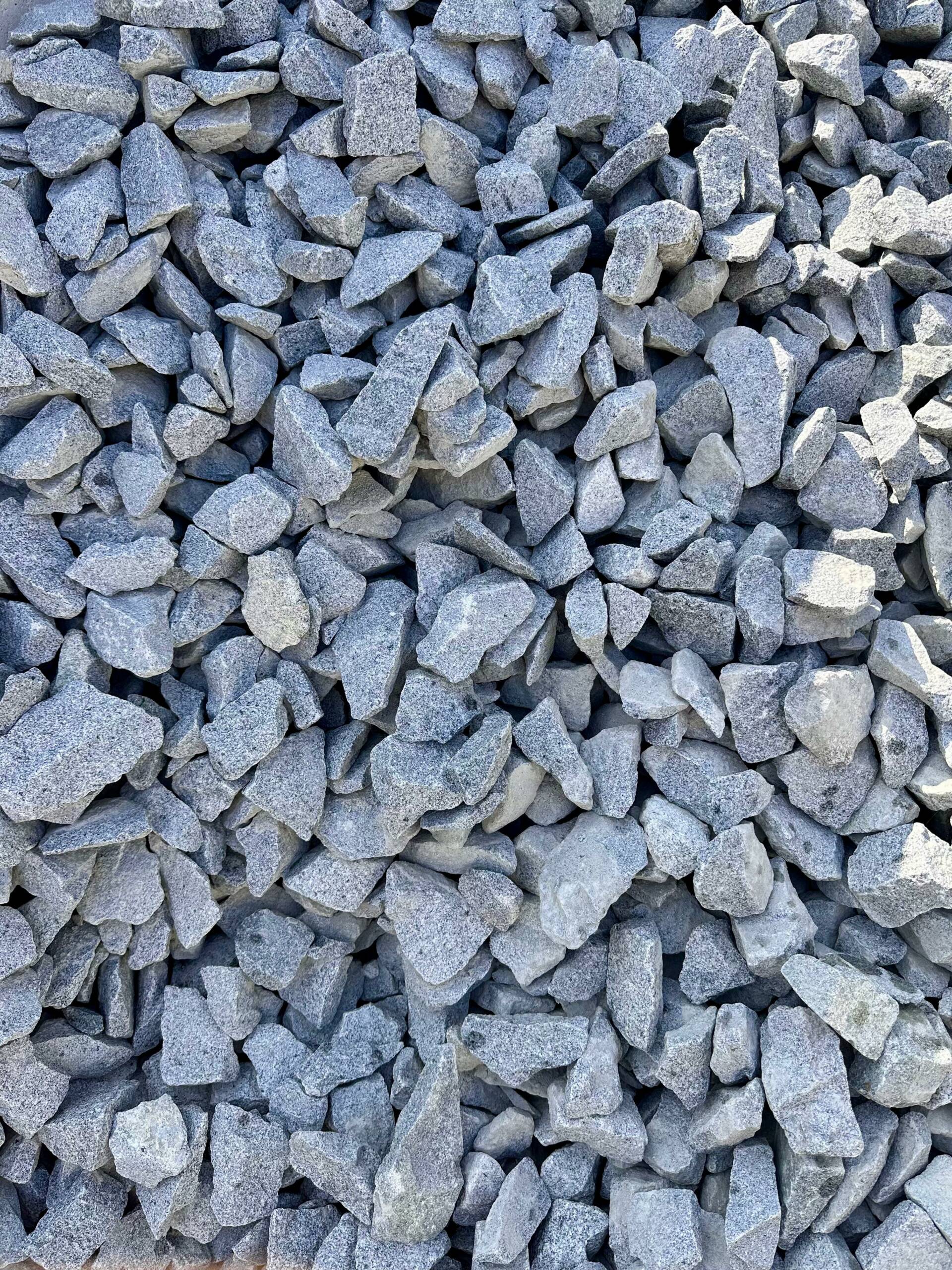 Granitschroppen Hellgrau 60–90 mm – Gabionensteine aus Granit – Bild 3