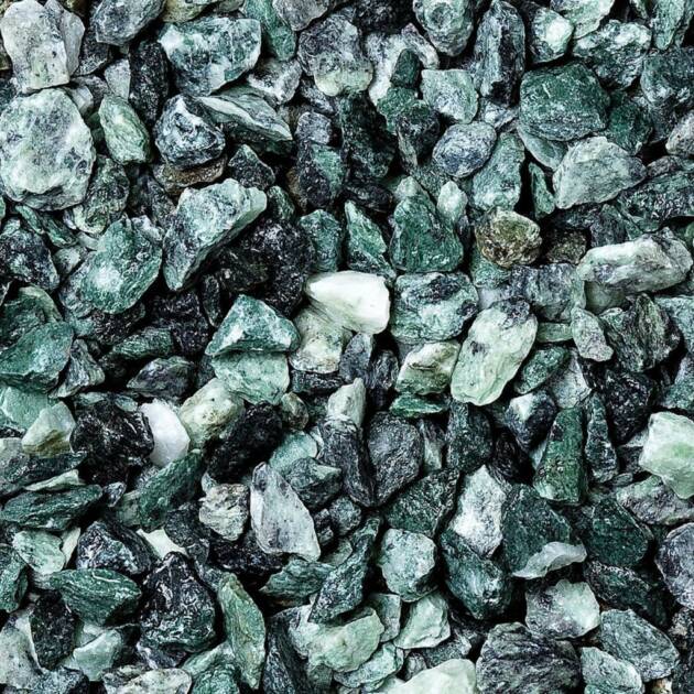 Carrara Marmorsplitt Grün 16–22 mm – Premium Naturstein aus Italien (inkl. BigBag)