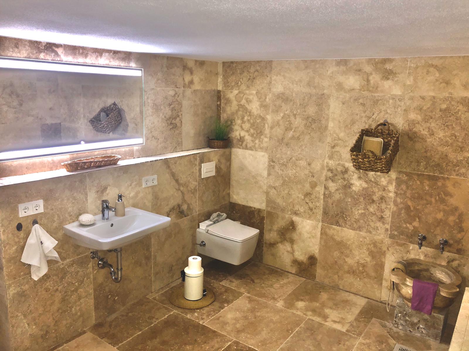 Travertin Gold Terrassenplatten - Görsel 45