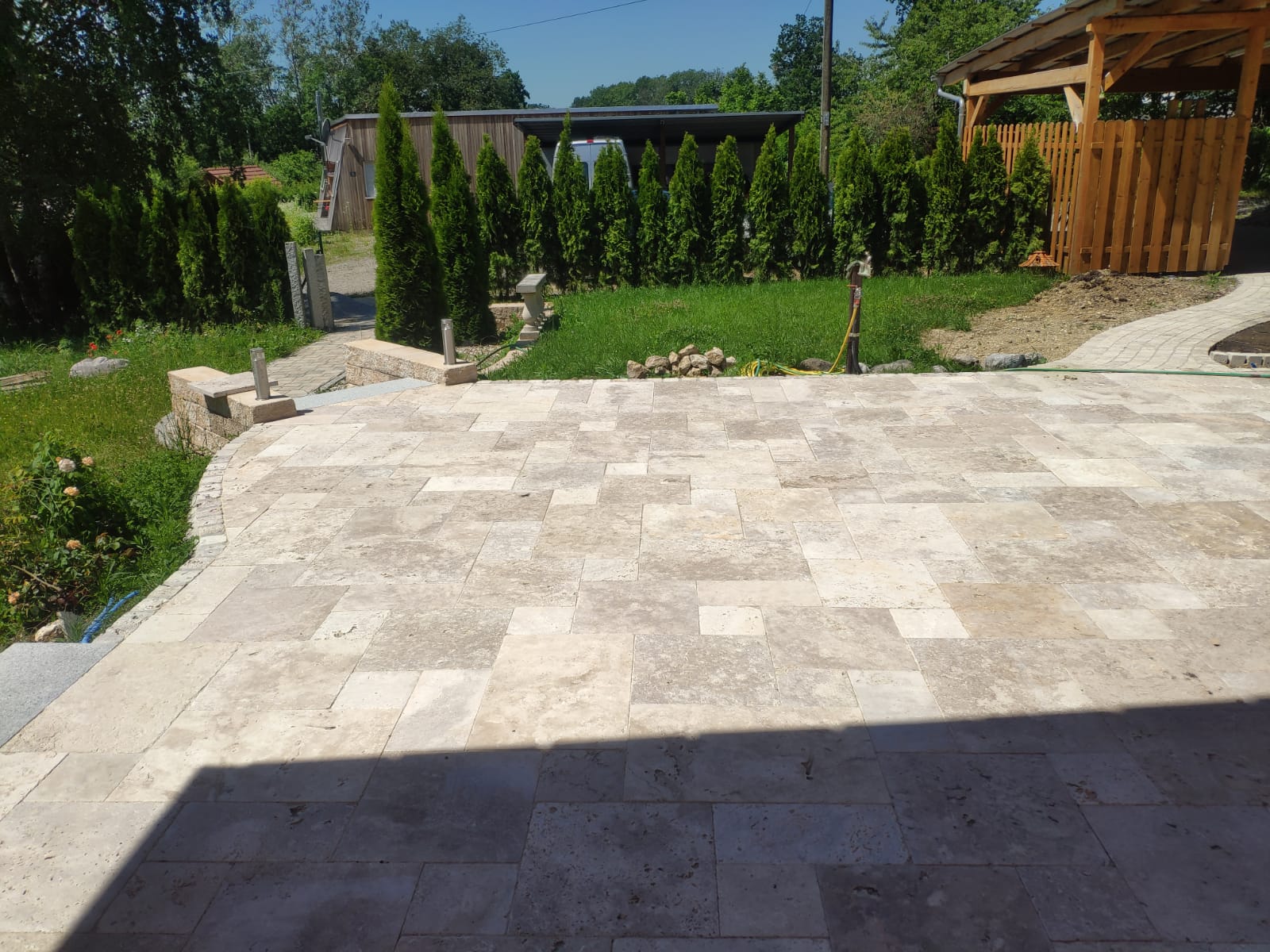 Travertin Assos Terrassenplatten - Görsel 7