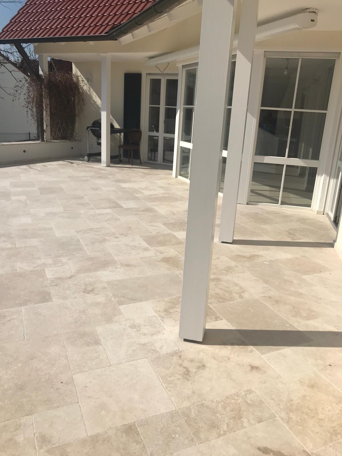 Travertin Miletos Terrassenplatten - Görsel 8