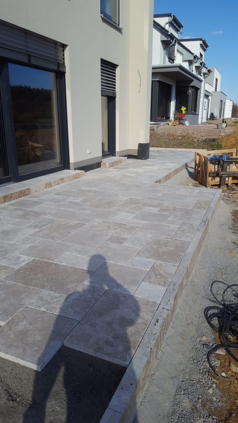 Travertin Assos Terrassenplatten - Görsel 8