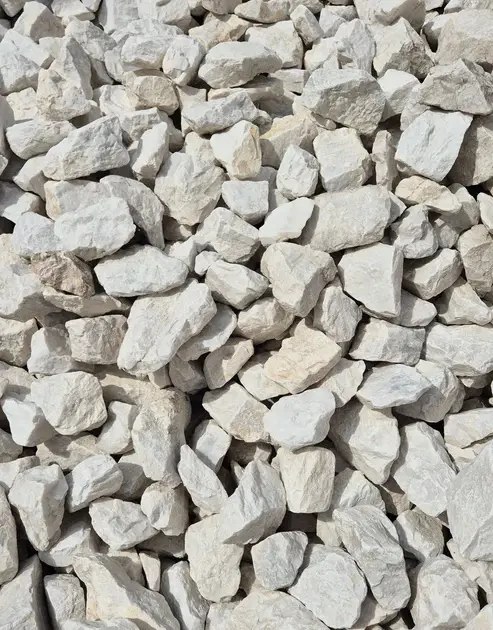 Kristallmarmorschroppen | Veneziano | mattweiß | 70mm-120mm